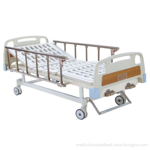 Two Function Manual Hospital Beds , Handicapped Home Care Nursing Beds